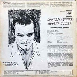 Robert Goulet - Sincerely Yours 1962 - Quarantunes