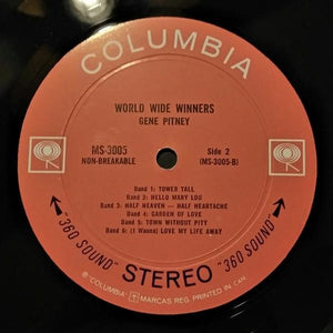 Gene Pitney - Sings World-Wide Winners - Quarantunes