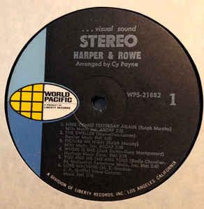 Harper And Rowe - Harper And Rowe 1968 - Quarantunes