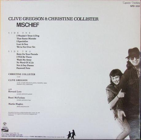 Clive Gregson & Christine Collister* - Mischief 1987 - Quarantunes