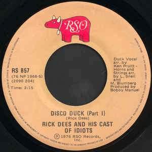 Rick Dees And His Cast Of Idiots - Disco Duck 1976 - Quarantunes