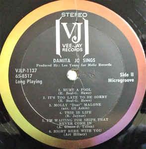 Damita Jo - Damita Jo - Sings 1965 - Quarantunes