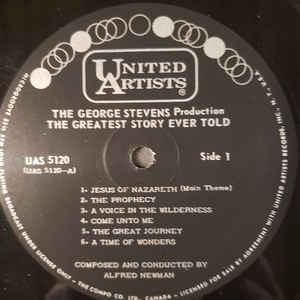 Alfred Newman - The Greatest Story Ever Told (Original Motion Picture Score) 1965 - Quarantunes