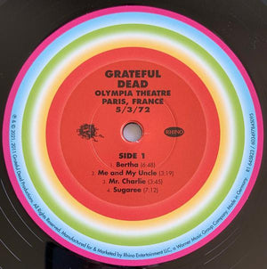 Grateful Dead - Olympia Theatre, Paris, France (5/3/72) - Quarantunes