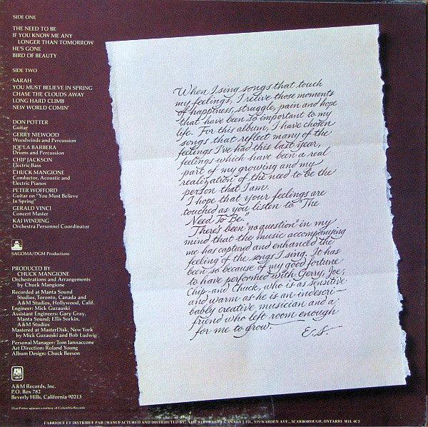 Esther Satterfield - The Need To Be 1976 - Quarantunes