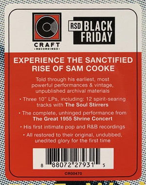 Sam Cooke - The First Mile Of The Way (3 x 10") 26 Nov 2021 - Quarantunes