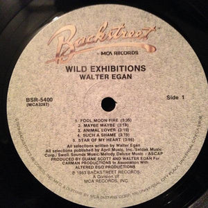 Walter Egan - Wild Exhibitions 1983 - Quarantunes