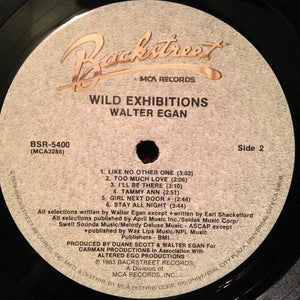 Walter Egan - Wild Exhibitions 1983 - Quarantunes