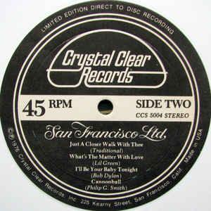 San Francisco Ltd. - San Francisco Ltd. 1976 - Quarantunes