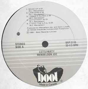 Mendelson Joe - Let's Party 1981 - Quarantunes