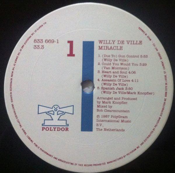 Willy DeVille - Miracle 1987 - Quarantunes