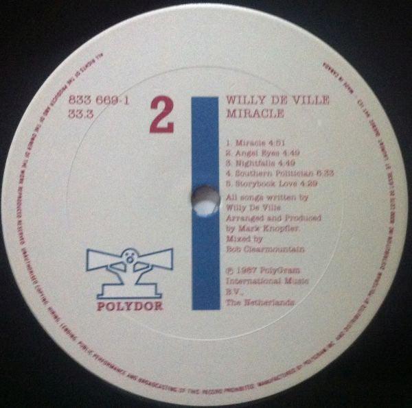 Willy DeVille - Miracle 1987 - Quarantunes