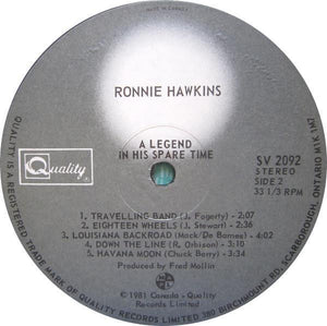 Ronnie Hawkins - A Legend In His Spare Time 1981 - Quarantunes