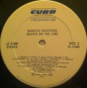 Burrito Brothers - Hearts On The Line 1980 - Quarantunes