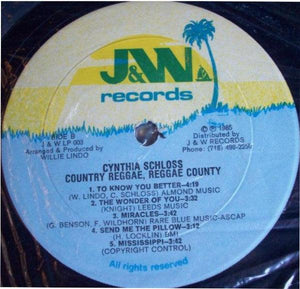 Cynthia Schloss - Country Reggae, Reggae Country 1985 - Quarantunes
