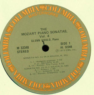 Glenn Gould - The Mozart Piano Sonatas, Vol. 4 1973 - Quarantunes