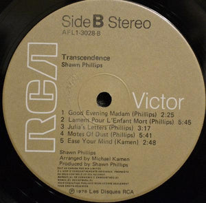 Shawn Phillips - Transcendence 1978 - Quarantunes