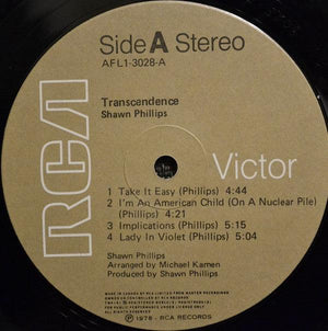 Shawn Phillips - Transcendence 1978 - Quarantunes
