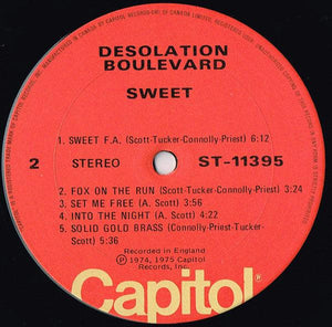 The Sweet - Desolation Boulevard 1975 - Quarantunes