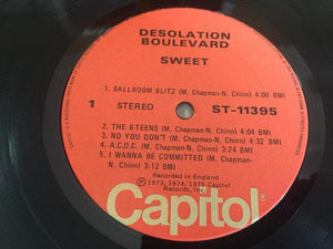The Sweet - Desolation Boulevard 1975 - Quarantunes