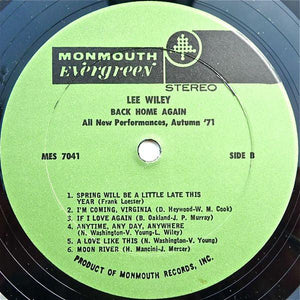 Lee Wiley - Back Home Again 1971 - Quarantunes