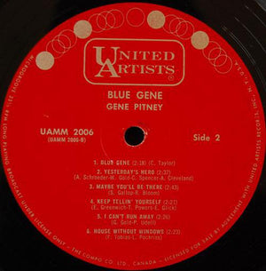 Gene Pitney - Blue Gene 1963 - Quarantunes
