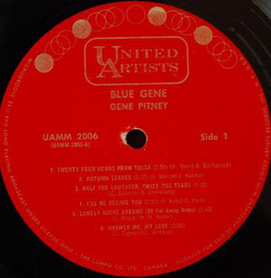 Gene Pitney - Blue Gene 1963 - Quarantunes