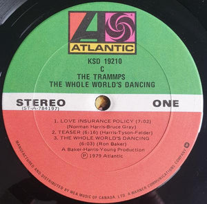 The Trammps - The Whole World's Dancing 1979 - Quarantunes