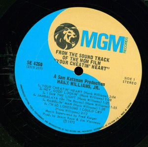 Hank Williams Jr. - Your Cheatin' Heart (Original Motion Picture Sound Track) 1973 - Quarantunes