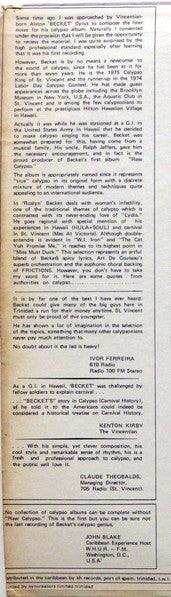 Becket - Raw Calypso 1976 - Quarantunes