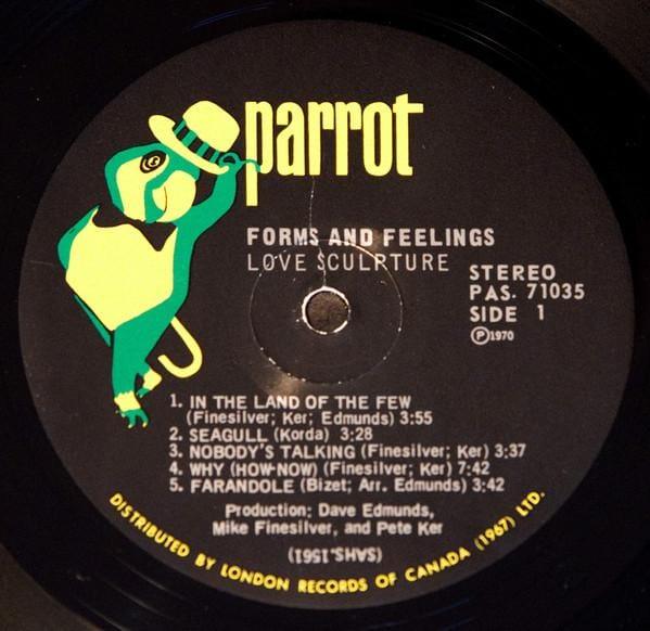 Love Sculpture - Forms And Feelings 1970 - Quarantunes