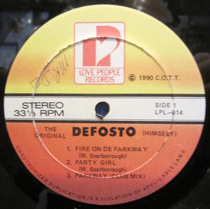 The Original DeFosto Himself - Rumours 1990 - Quarantunes