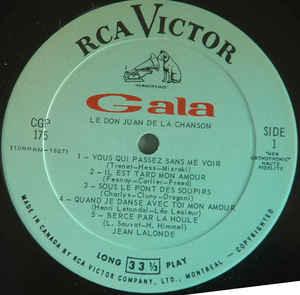 Jean Lalonde - Le Don Juan De La Chanson 1964 - Quarantunes