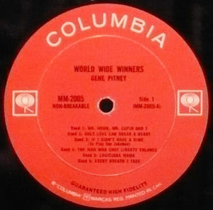 Gene Pitney - Sings World-Wide Winners - Quarantunes