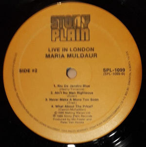 Maria Muldaur - Live In London 1985 - Quarantunes