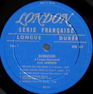 Lorenzo - Surboum À L'Orgue "Hammond" - Quarantunes