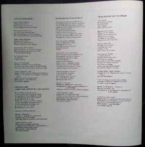 Aut'Chose - Une Nuit Comme Une Autre 1975 - Quarantunes