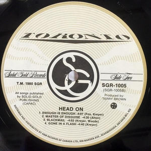 Toronto - Head On 1981 - Quarantunes