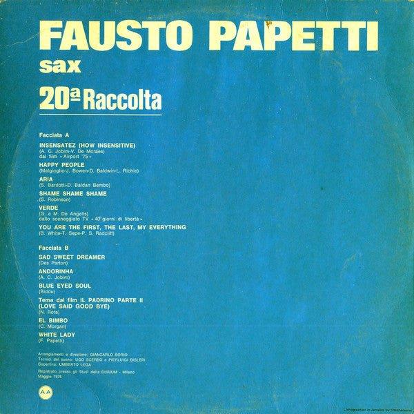 Fausto Papetti - 20a Raccolta 1977 - Quarantunes