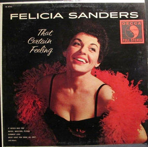 Felicia Sanders - That Certain Feeling 1958 - Quarantunes