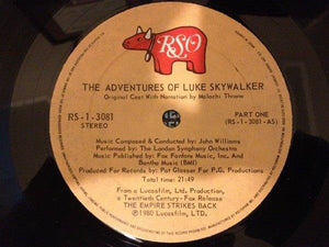 Original Cast - The Empire Strikes Back: The Adventures Of Luke Skywalker 1980 - Quarantunes