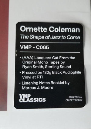 Ornette Coleman - The Shape Of Jazz To Come - 2022 - Quarantunes