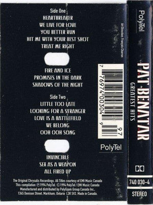 Pat Benatar - Greatest Hits 1994 - Quarantunes