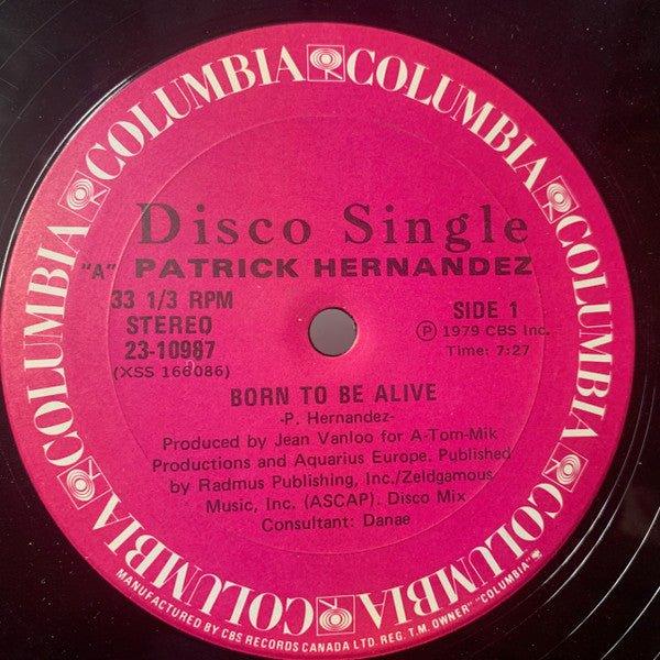 Patrick Hernandez - Born To Be Alive (12") 1979 - Quarantunes