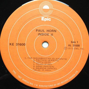 Paul Horn - Inside II - Quarantunes