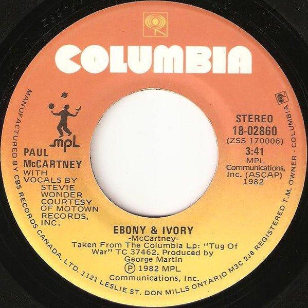 Paul McCartney - Ebony And Ivory 1982 - Quarantunes