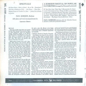 Paul Robeson - Spirituals - Quarantunes