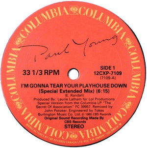 Paul Young - I'm Gonna Tear Your Playhouse Down 1985 - Quarantunes