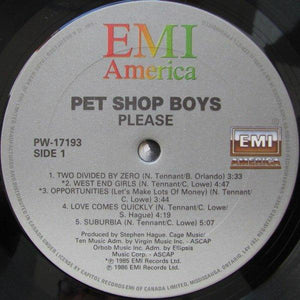 Pet Shop Boys - Please - 1986 - Quarantunes