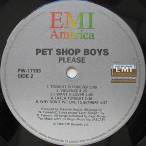 Pet Shop Boys - Please - 1986 - Quarantunes